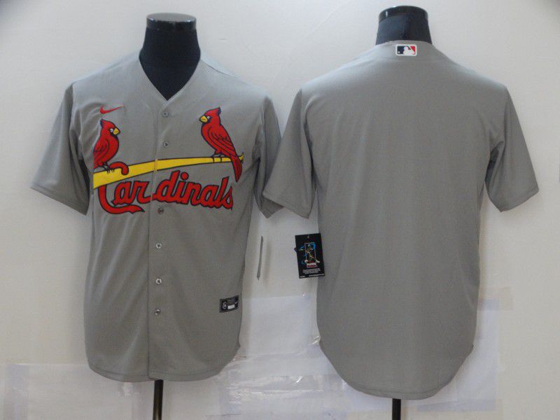 Men St.Louis Cardinals Blank Grey Game Nike MLB Jerseys->arizona diamondback->MLB Jersey